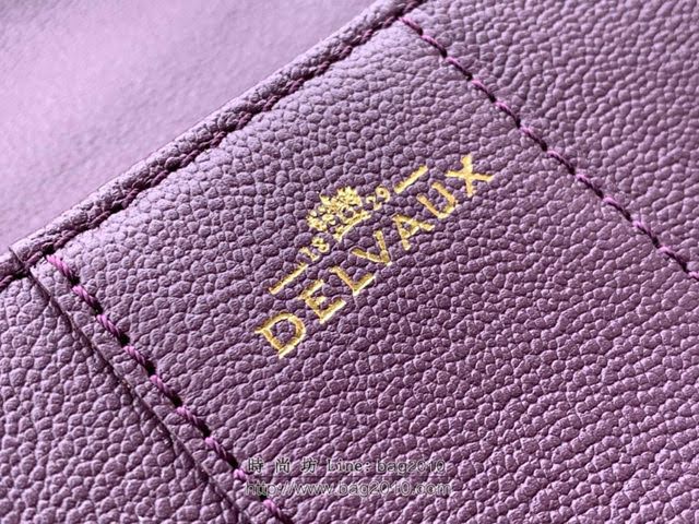 DELVAUX女包 春夏新款 Brillant系列手袋 德爾沃女手提包 女手腕包 Dv0020 枚紫色 Delvaux單肩包  fcs1328